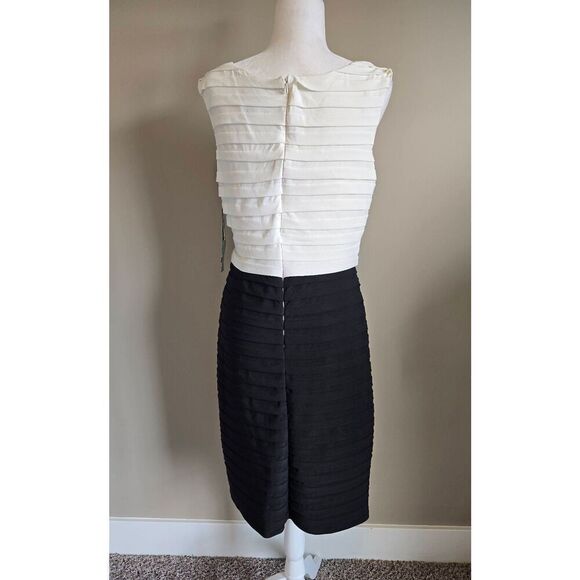 Scarlett Nite Cocktail Dress Sz 14 Black/White - Picture 4 of 12